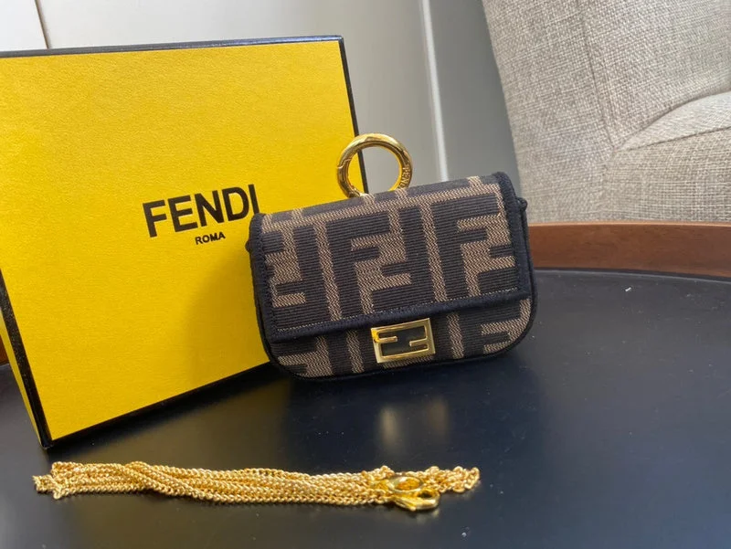 Ladies Fendi shoulder bags with a quilted leather exterior for a luxurious and cozy lookfendi luxury-Totes - FDI Bags - 128